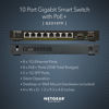 Bild på 8-port Gigabit PoE+ Ethernet Smart Managed Pro Switch