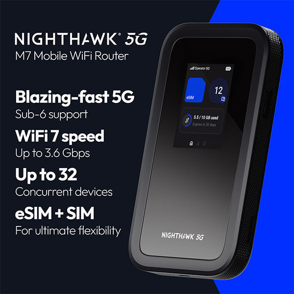 Picture of Nighthawk M7 5G WIFI7 Hotspot