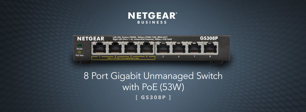 8-Port PoE Gigabit Ethernet Switch