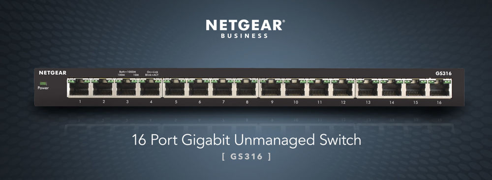 16-Port Gigabit Ethernet Switch