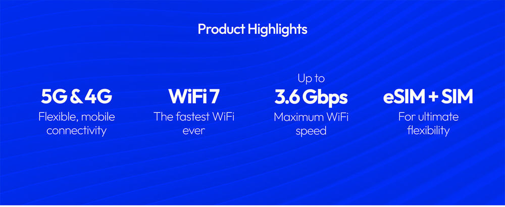 Nighthawk M7 5G WIFI7 Hotspot